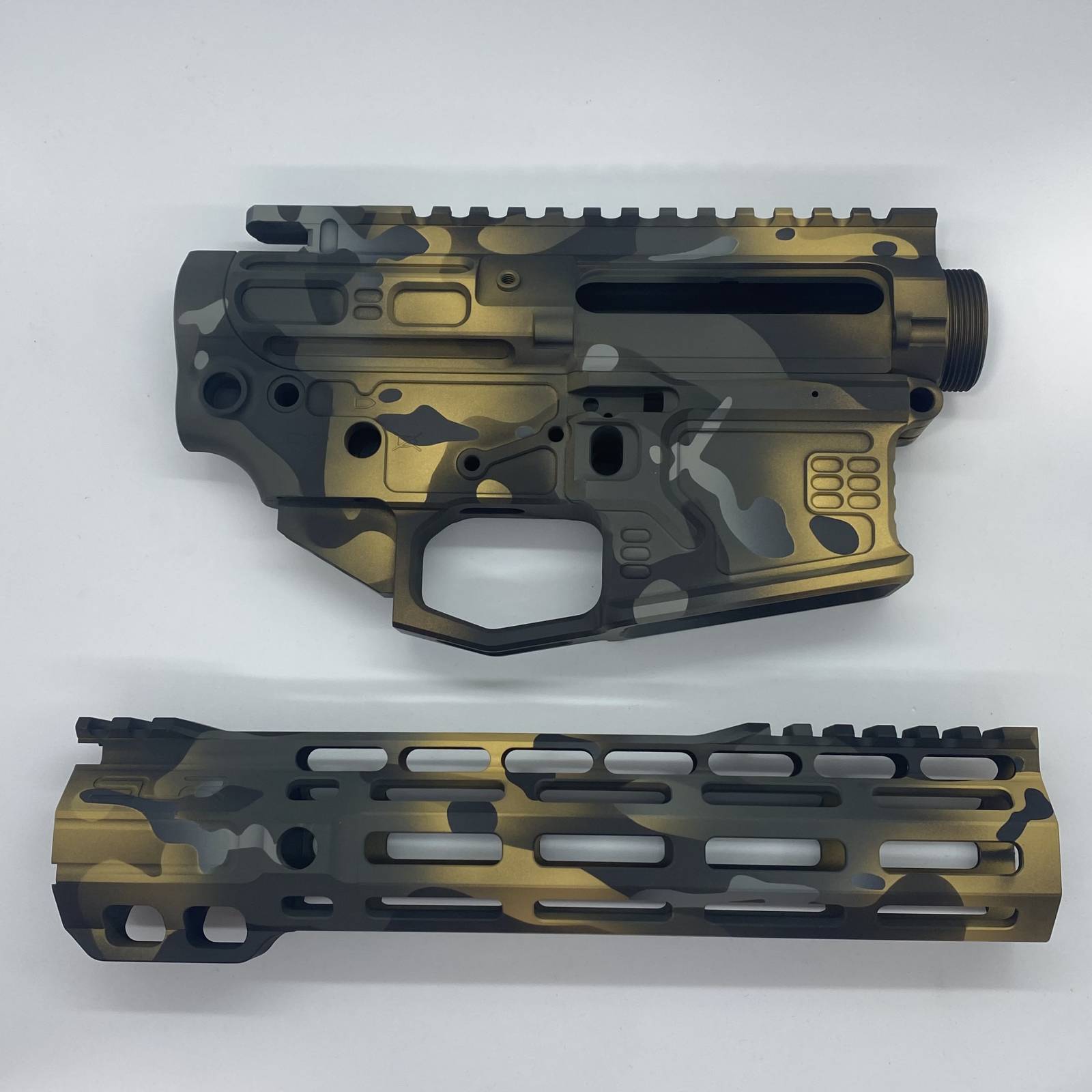SLR Rifleworks Ill-est Multicam Cerakote Upper/ Ambi Lower Builder Set ...