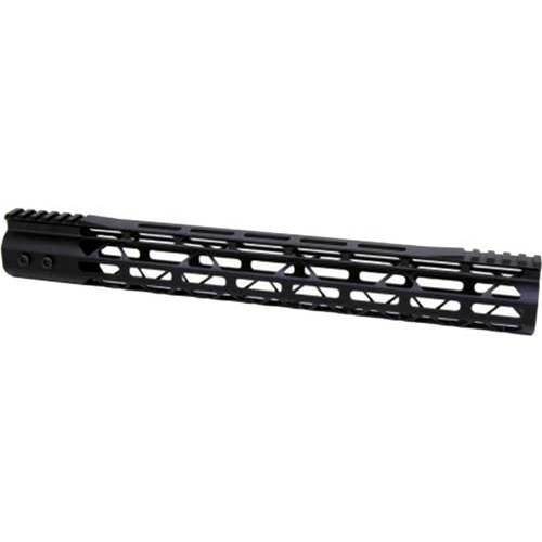 15″ ULTRA LIGHTWEIGHT THIN M-LOK SYSTEM FREE FLOATING HANDGUARD WITH ...