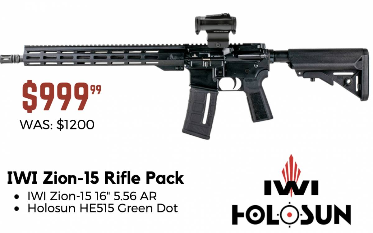 IWI Zion15 Rifle Pack SHOOTERS CHOICE SC