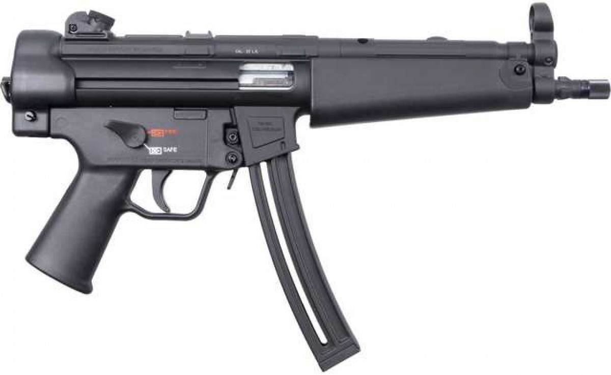 Mp5 Pistol 22lr 85 Barrel 1 25 Round Magazine Esad Arms