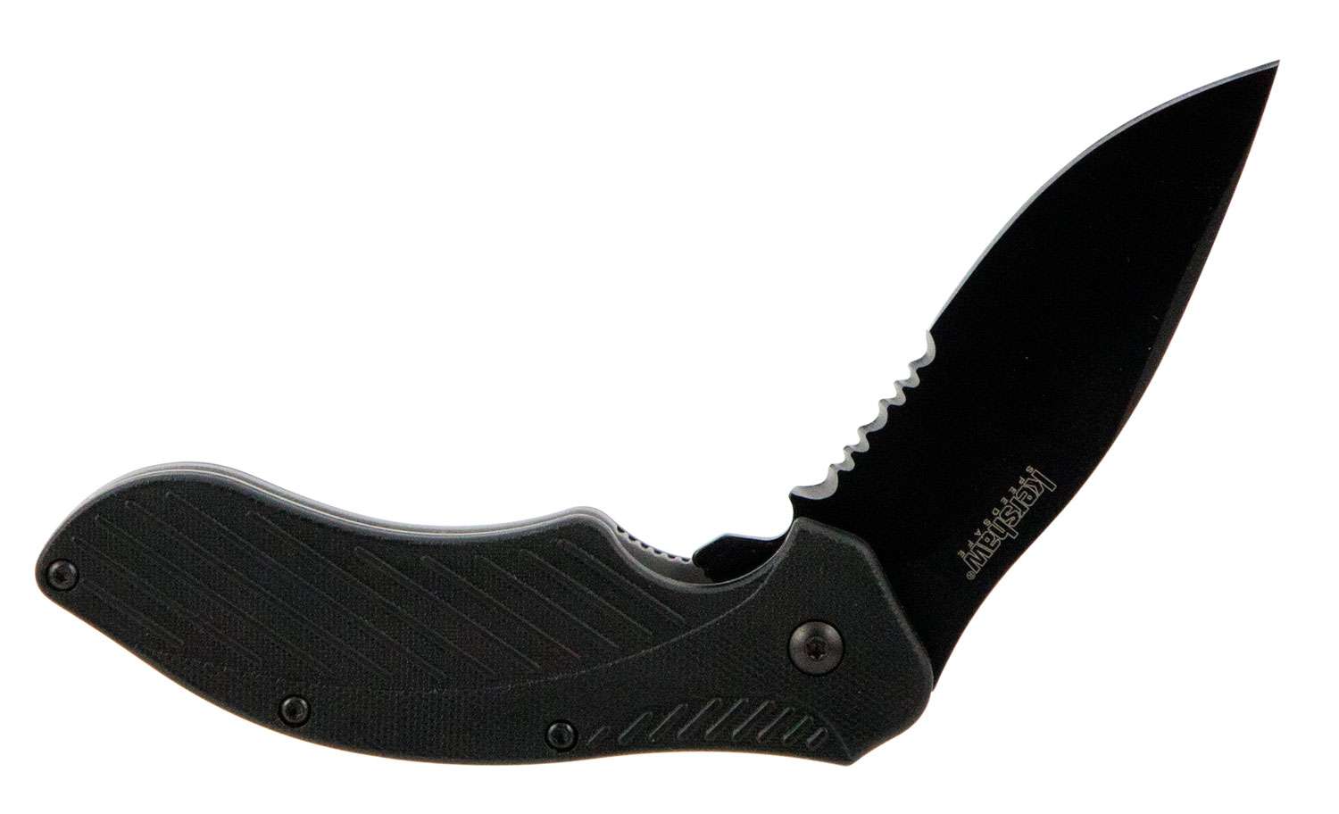  Kershaw Clash Pocket Knife, Black Serrated (1605CKTST