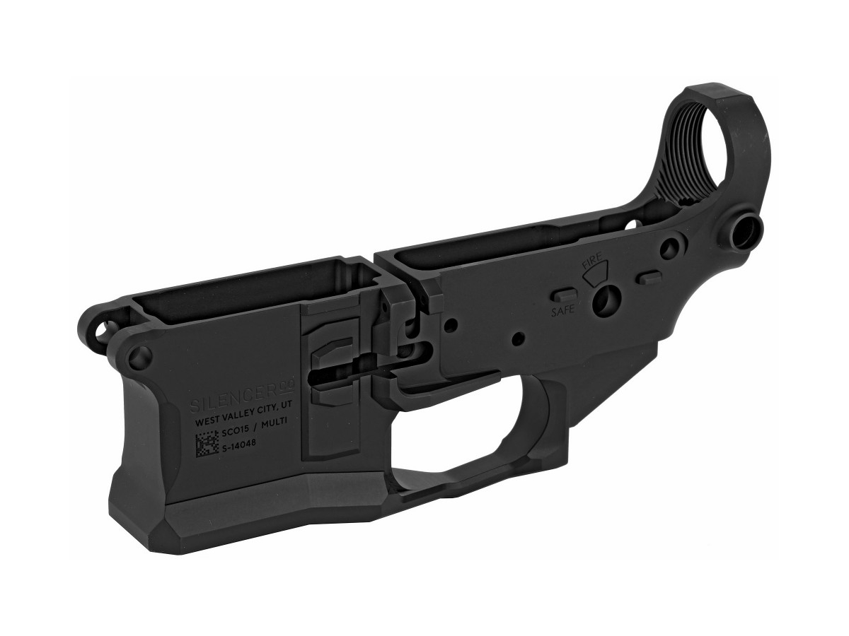 SCO15 Lower Receiver Black Anodized Finish 7075-T6 Aluminum Material ...