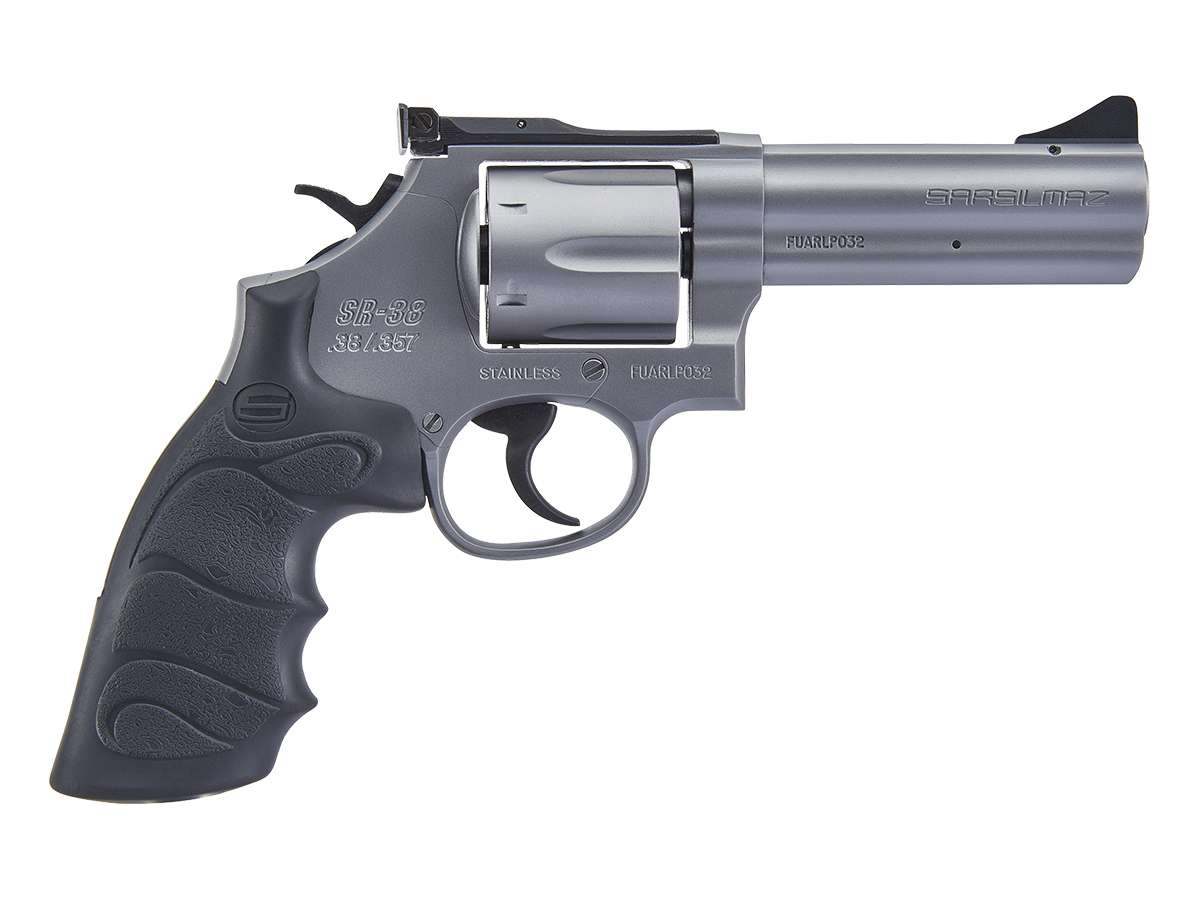 SAR USA SR 38 .357 Magnum Revolver - Stainless | 4