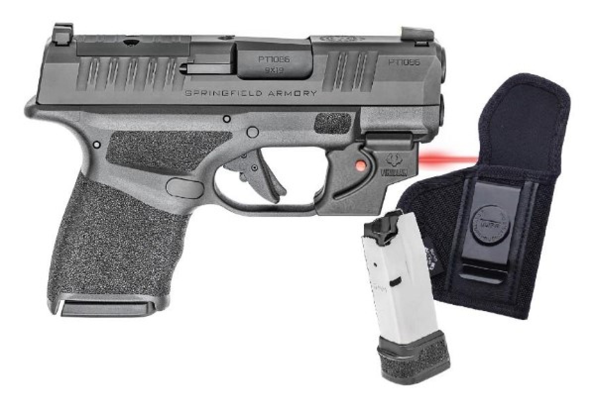 Springfield Hc9319bosp Lr21 Hellcat Osp 9mm 3 Micro Compact Optics Ready Pistol With Viridian 5570