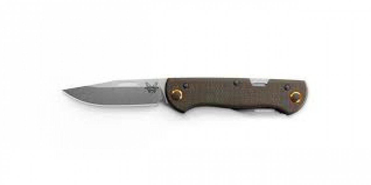 BENCHMADE 3171 WEEKENDER SLIP JOINT KNIFE 2BLADE/BOTTLE OPENER WITH