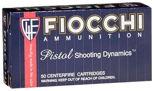 Fiocchi 9AP Shooting Dynamics 9mm Luger 115 gr Full Metal Jacket (FMJ) 50 Bx/ 20 Cs
