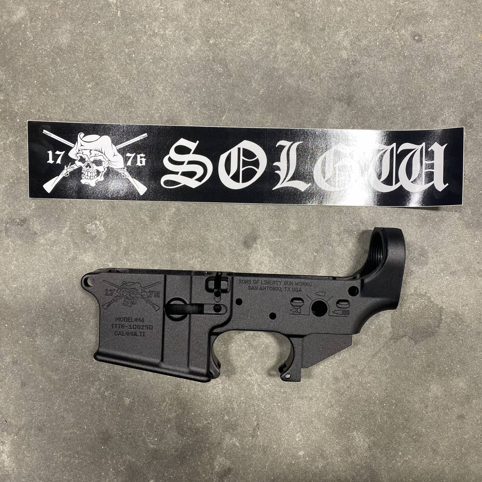 Sons of Liberty Gun Works Angry Patriot AR-15 Lower Receiver | SHOOTERS ...