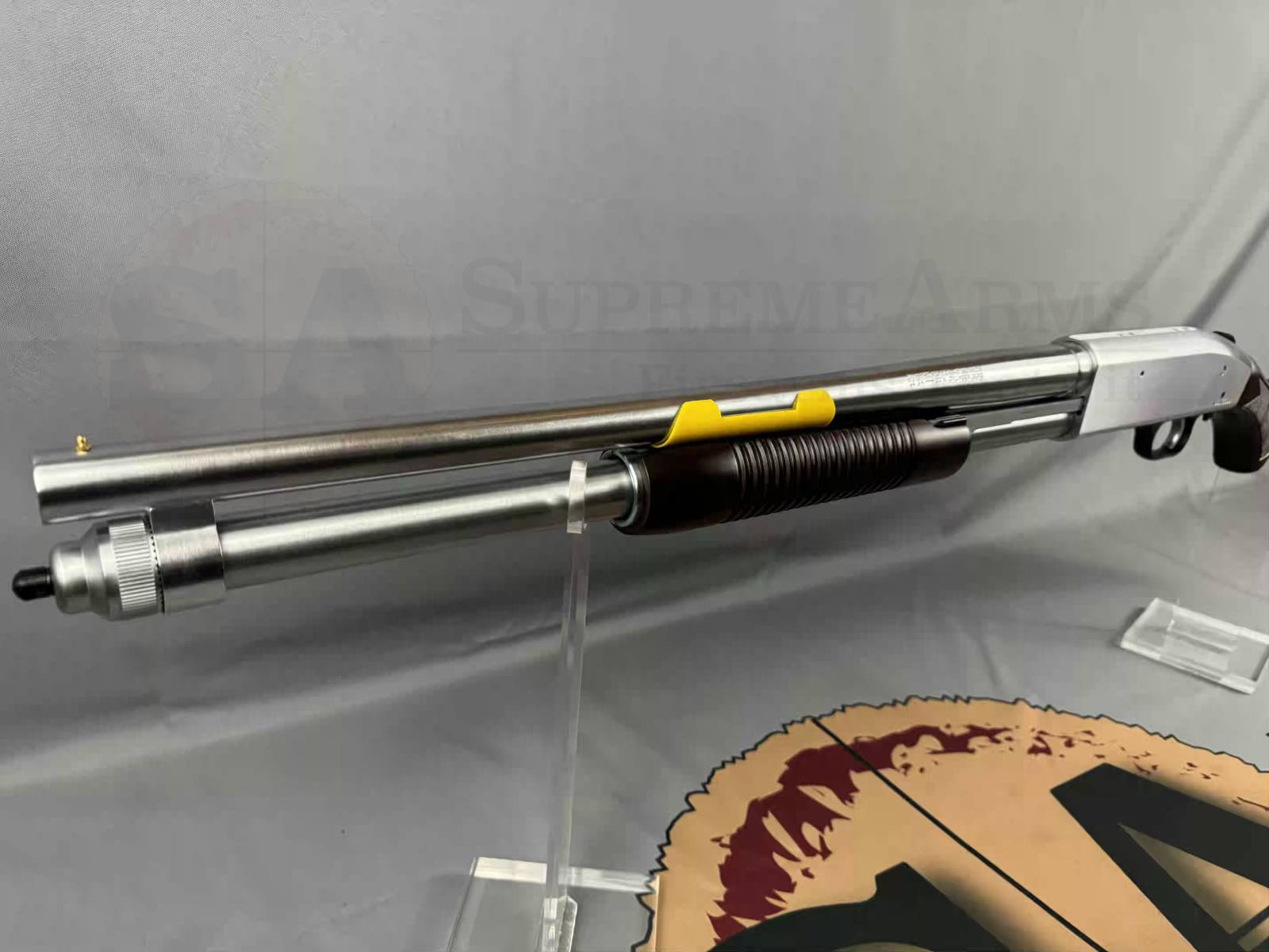 Mossberg 590 Security 12 Gauge Walnut Chrome | SUPREME ARMS