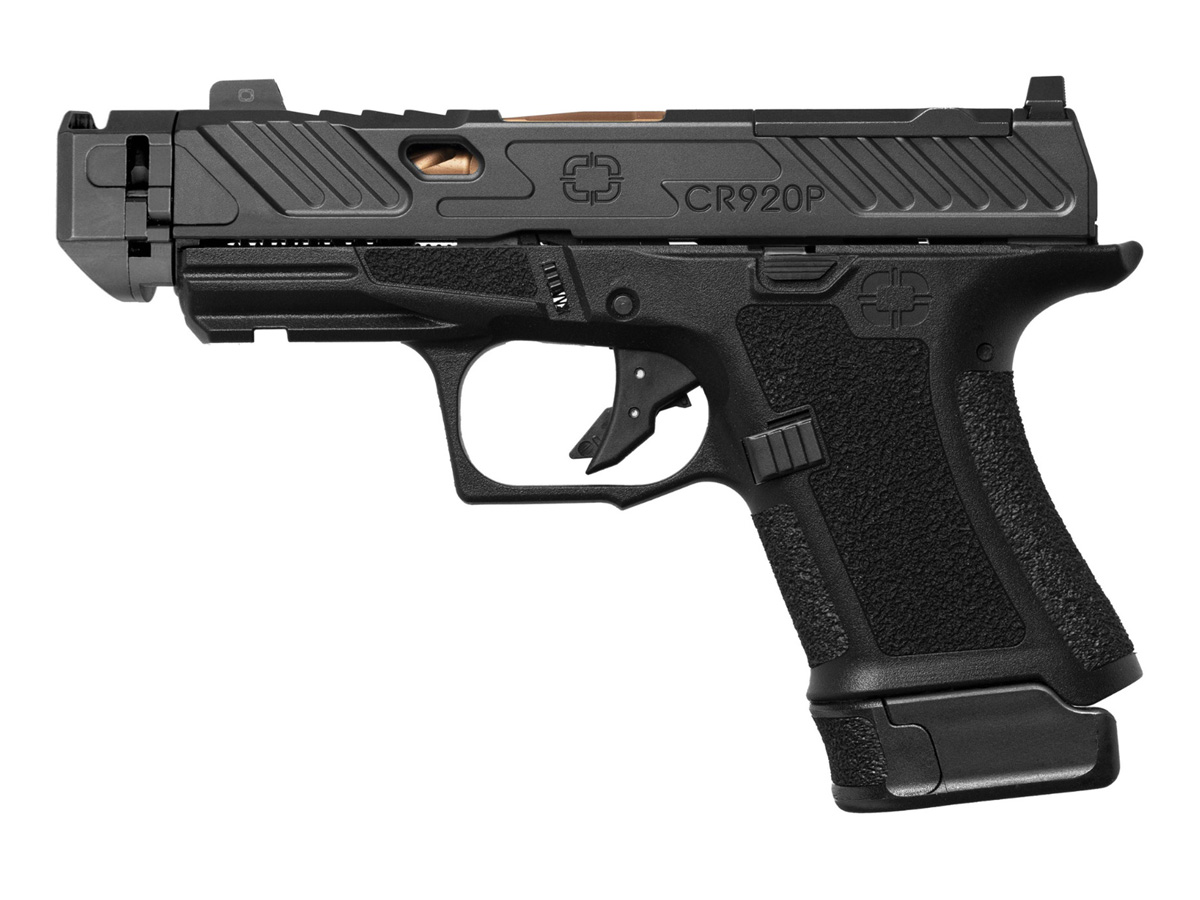 CR920P Elite Pistol Comp OR 9mm 3.75in 13rd Black / Bronze Barrel SS ...