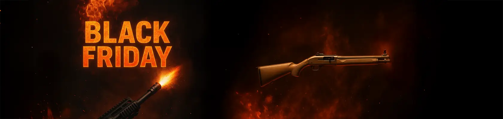 Cape Gun Works Black Friday Banner