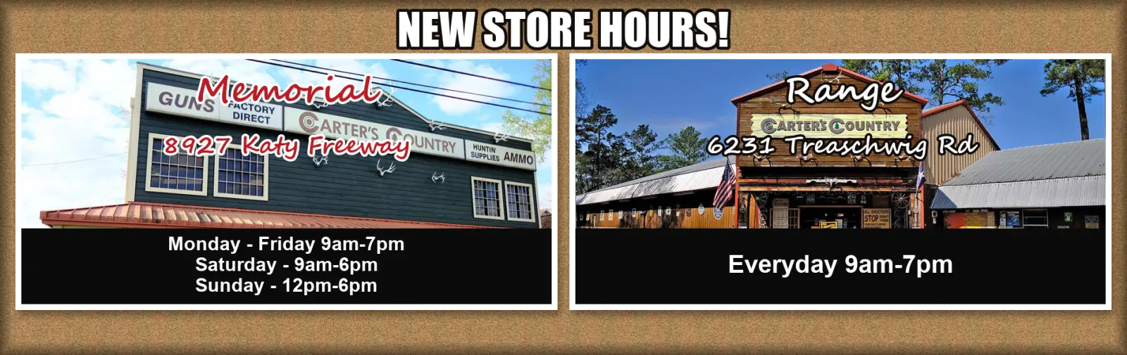 Store Hours