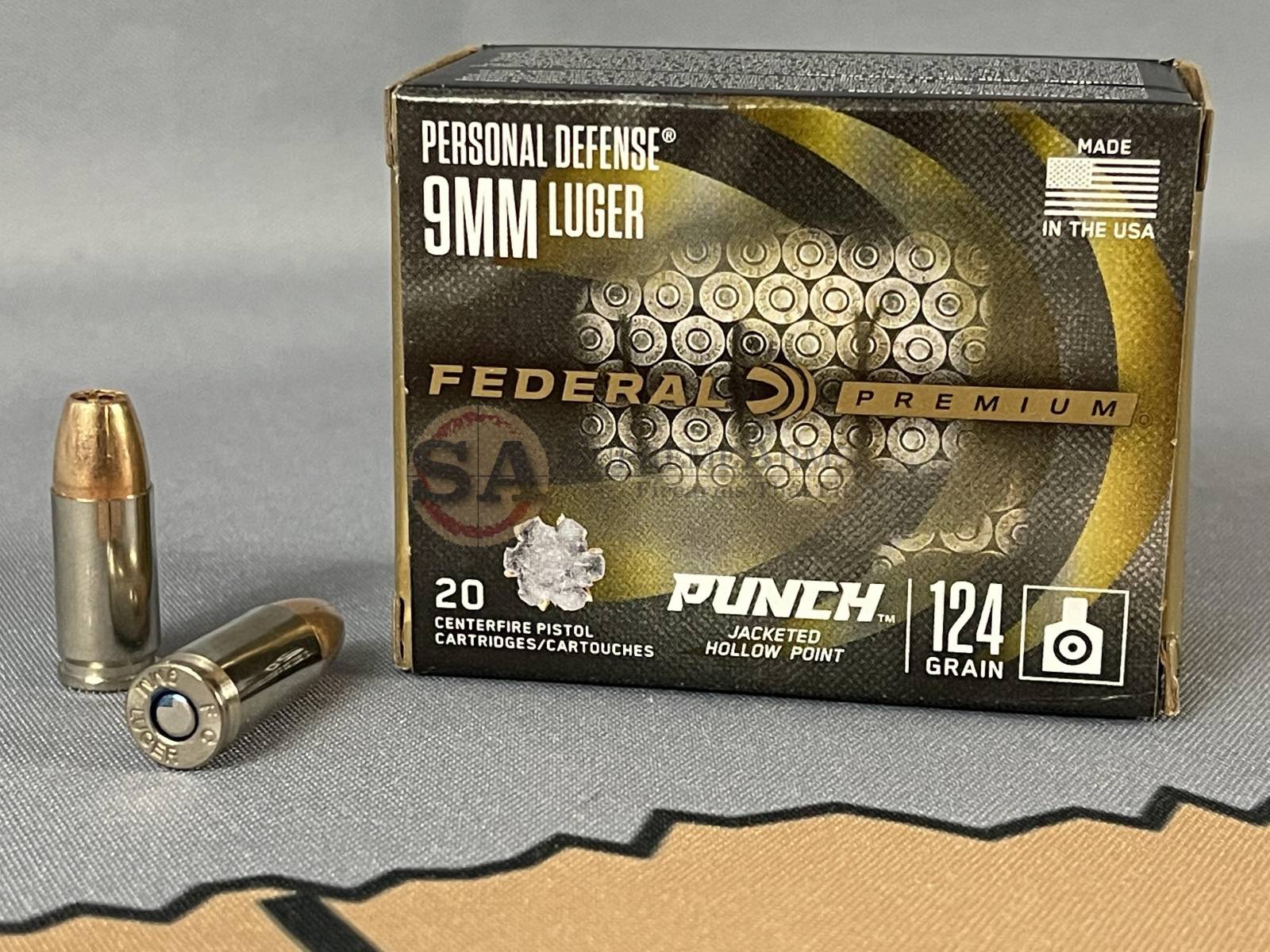 Federal Premium Punch 9MM Personal Defense Ammo 124 Grain PD9P1 ...