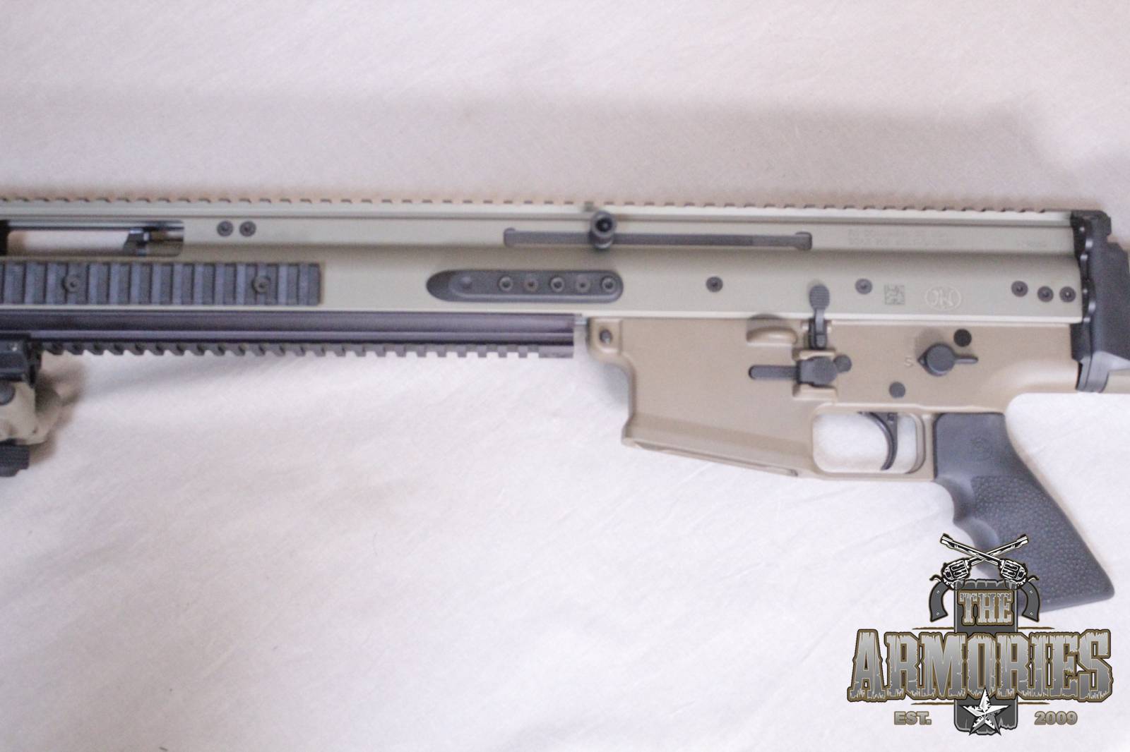 FN SCAR 20S 6.5 Creedmoor 20” FDE w/ Bipod Preowned .-img-1
