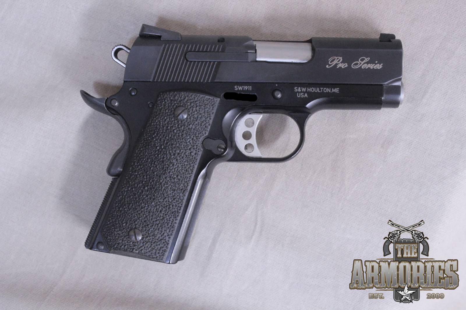 Smith & Wesson 1911 Pro Series .45 ACP 3” Preowned .-img-2