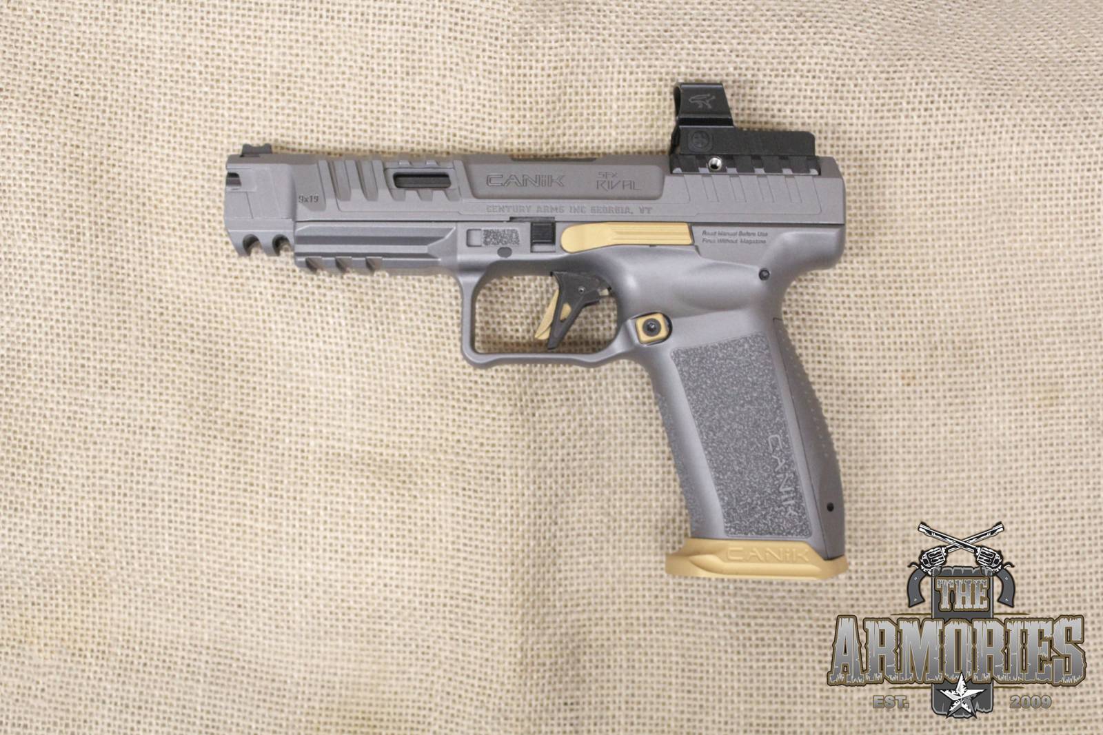 Canik SFX Rival 9mm Grey w/ MO2 Optic Preowned ..-img-1